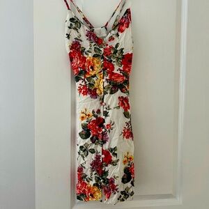 Floral mini dress